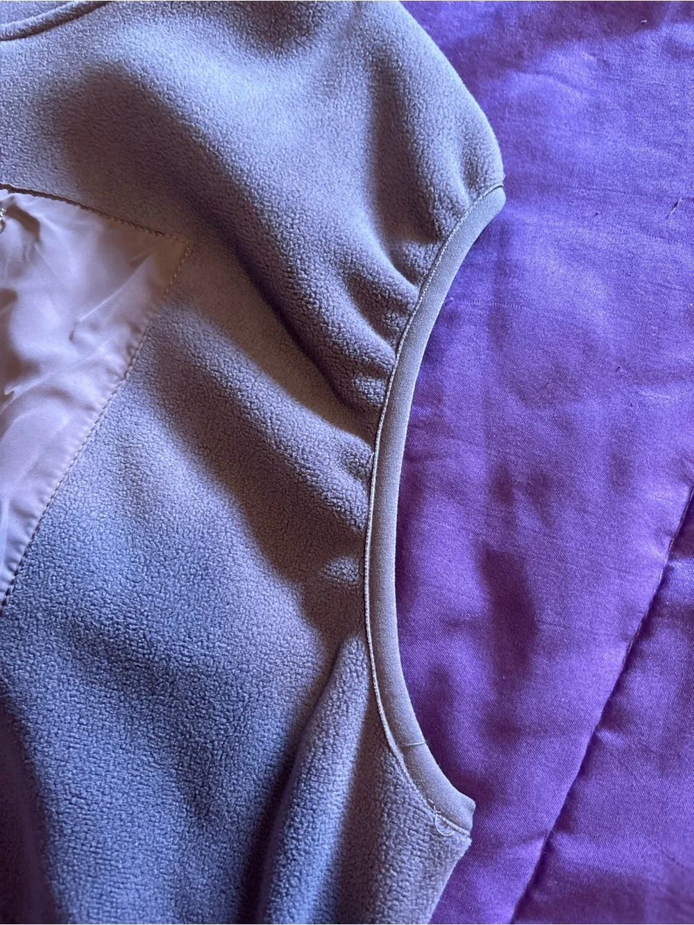 N/A lavender sleeveless
